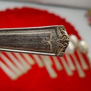 15X International Silver R.C. Co. WINFIELD Silverplate Dinner Forks Teaspoons